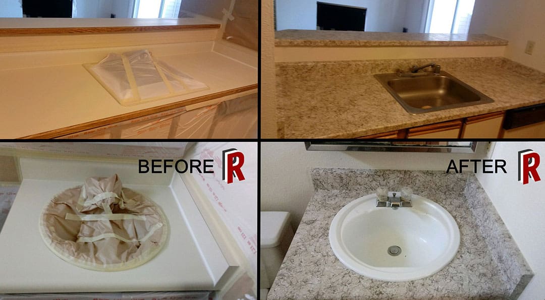 Kitchen Countertop - RedRock Resurfacing