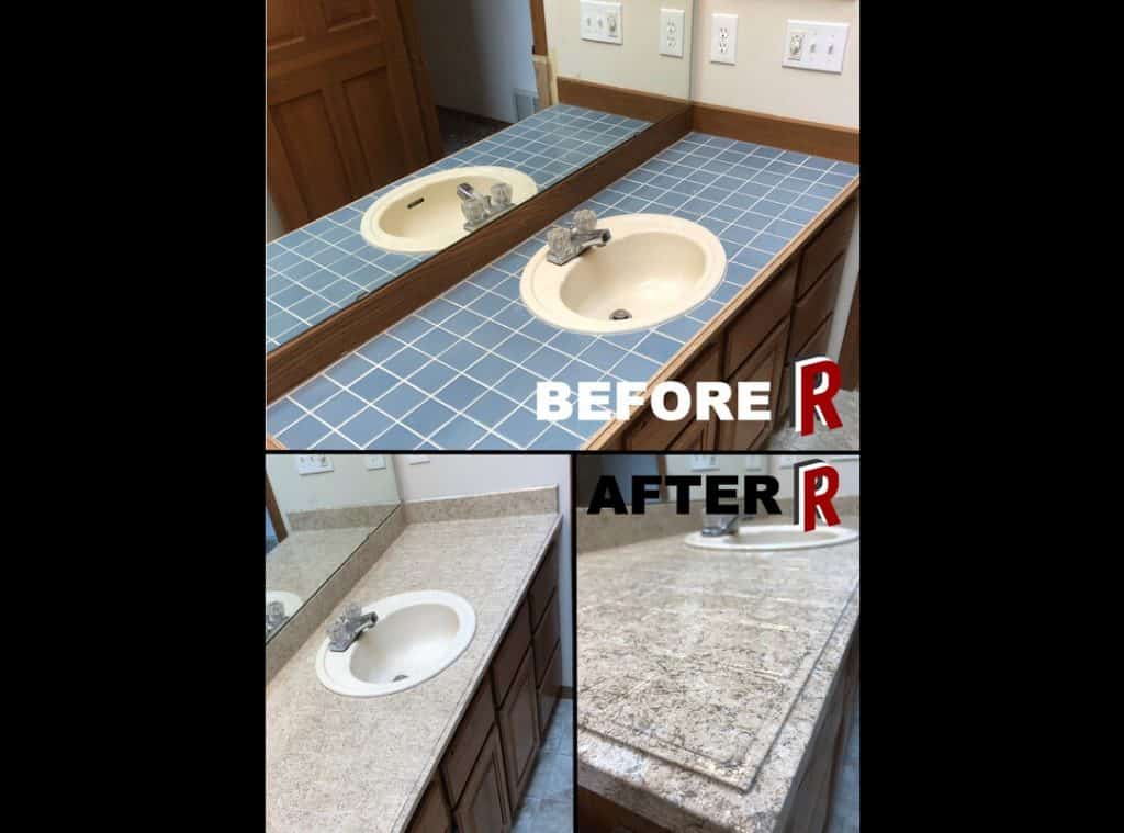 Bathroom Countertop RedRock Resurfacing